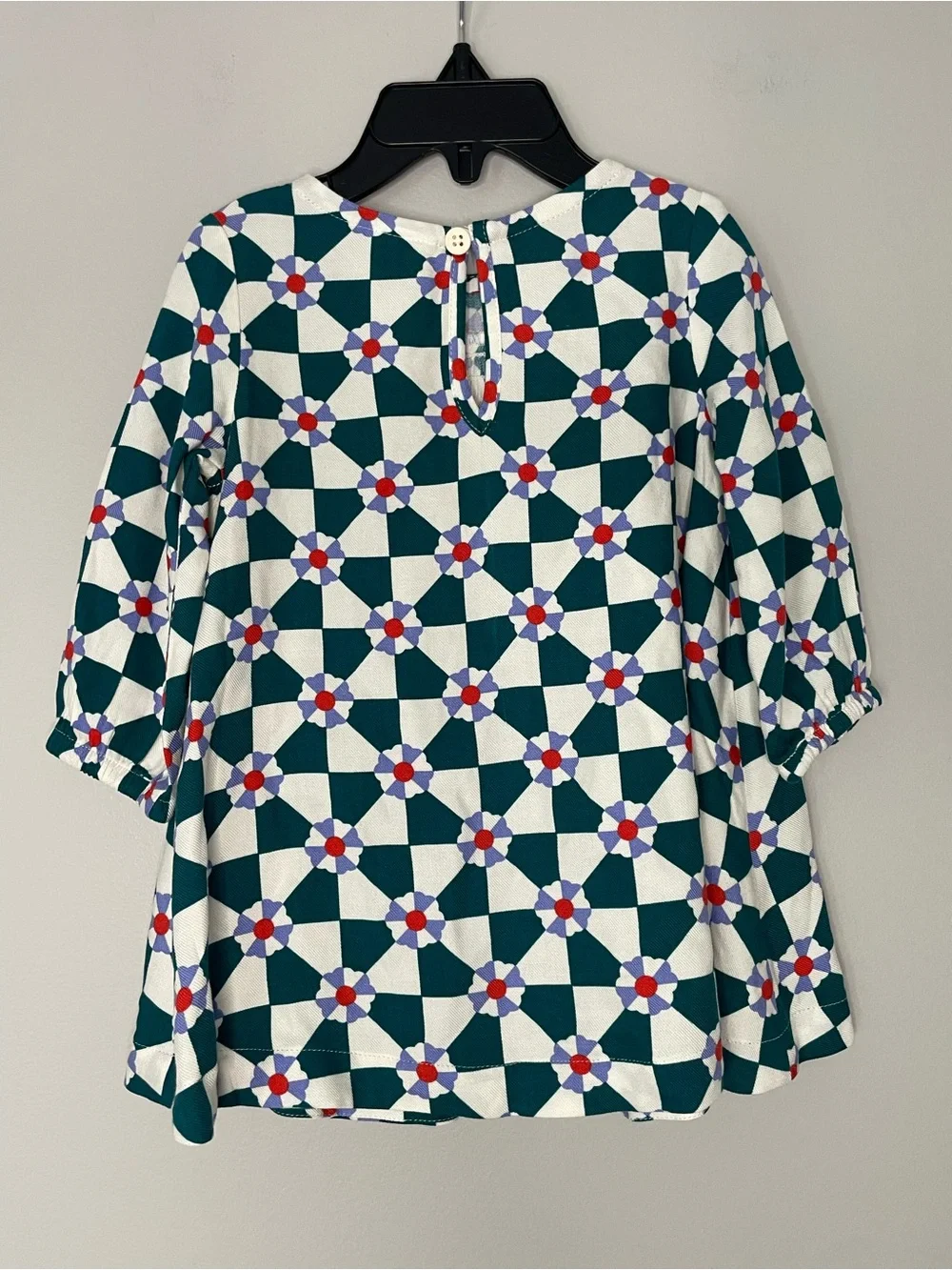 Hanna Andersson Baby Checkerboard Woven Dress